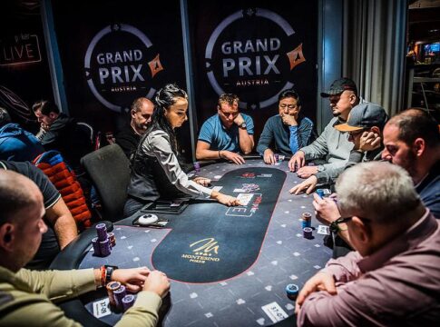 partypoker Grand Prix Austria – Daniel Studer mit der Chiplead vor dem heutigen Finale