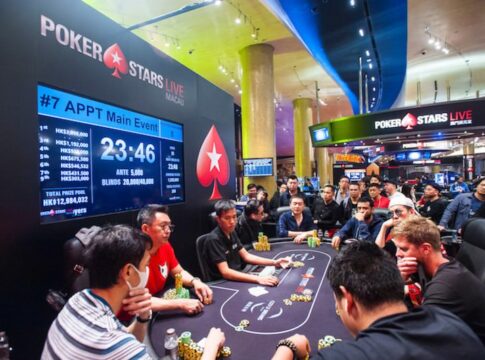 Maxi Lehmanski am APPT Macau Main Event Final Table