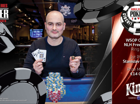 Sieg und WSOPC Ring für Stanislav Koleno im NLH Freezeout