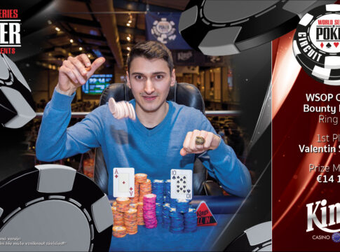 Valentin Schuler aus Deutschland ist der WSOP Circuit Bounty Champion!
