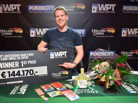 Rens Feenstra gewinnt das WPT Amsterdam Main Event