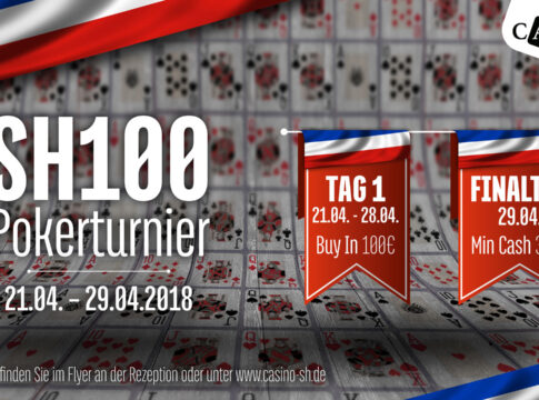 Rizkallah K. und Hasan K. teilen beim Funky Deep Stack! – Sonntag startet das SH 100 Turnier im Casino Schenefeld!