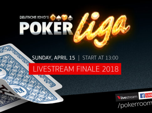 Livestream vom Finale der „Deutschen King’s Poker Liga“ am Sonntag um 13:30Uhr!