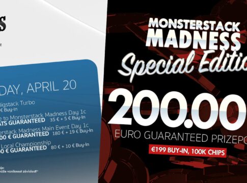 Monsterstack Madness im King´s – Adolf Kern sichert sich die Overall-Chiplead im Main Event nach Tag 1B