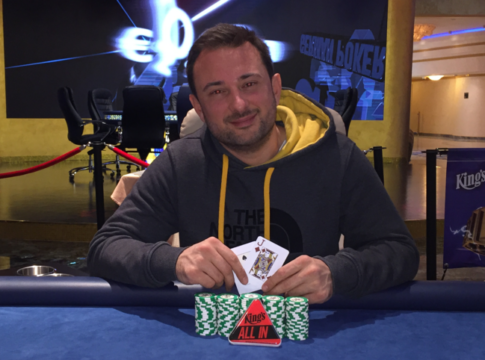 Alexandar Trajkovski holt das King´s Mega Stack Turbo am Dienstag