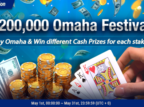 Breakout Poker Wahnsinn – $200.000 Omaha Rake Race im Mai