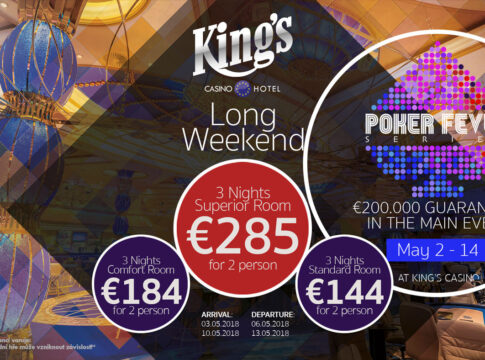 Garfield gewinnt das Special DeepStack, 4-way Deal beim PLO – King´s „Long Weekend Hotel Deal“ zum Start des Poker Fever Festivals!