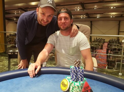 Nico Andreas Klotz schnappt sich das King´s Mega Stack Turbo am Dienstag