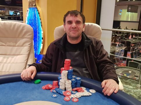 Zurab Ejibia schnappt sich den Sieg beim Poker Fever Bounty Hunter