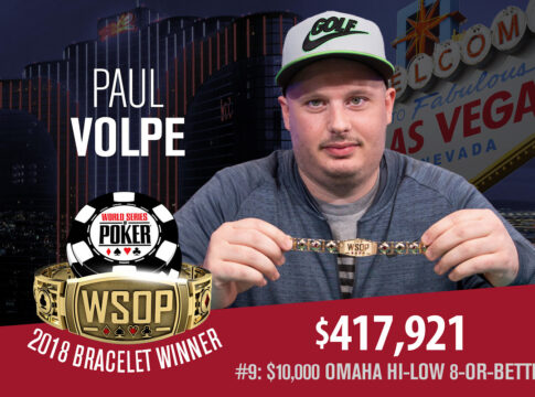 WSOP Event #9 – Paul Volpe schnappt Eli Elezra das Omaha 8 Bracelet vor der Nase weg!