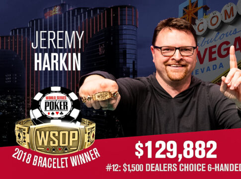 WSOP Event #12 – Jeremy Harkin holt sich das Dealer’s Choice Bracelet und $129.882!