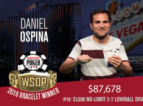 Daniel Ospina bezwingt Shaun Deeb und Timothy Mcdermot im WSOP NL 2-7 Lowball Finale