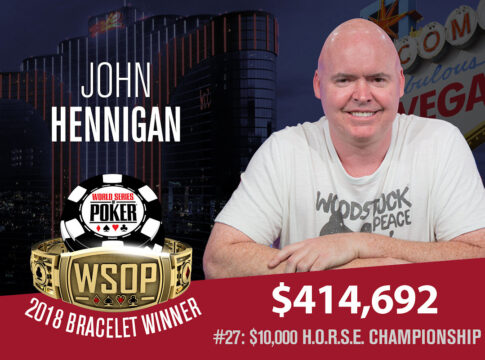 WSOP – John Hennigan gewinnt das $10k H.O.R.S.E. Championship in der Verlängerung