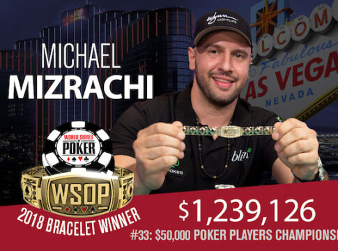 WSOP Event #33 – Michael Mizrachi gewinnt zum dritten Mal die $50k Poker Players Championship