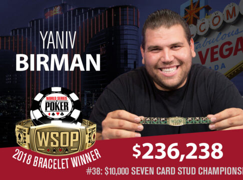 WSOP Event #38 – Yaniv Birman ist der neue Stud-Champion