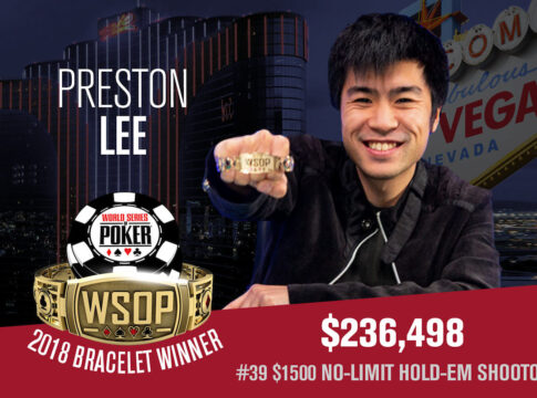 WSOP Event #39 – Preston Lee gewinnt das $1.5k Shootout Bracelet