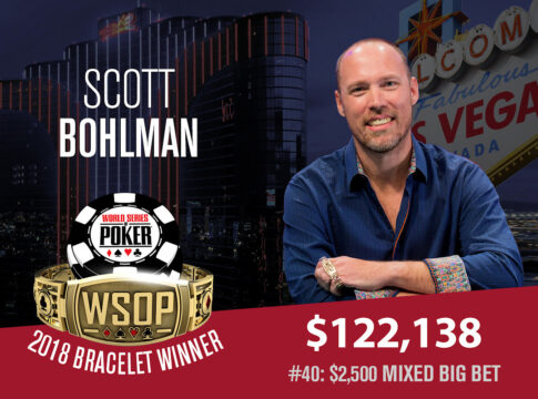 WSOP Event #40 – Scott Bohlman bring seine Mega-Chiplead über die Ziellinie