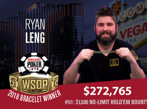 WSOP Event #51 – Ryan Leng holt sich das Bounty Bracelet, Christian Nolte wird Vierter!