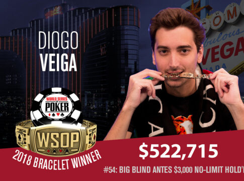 Portugiese Diogo Veiga gewinnt das WSOP Event#54 für $522.715