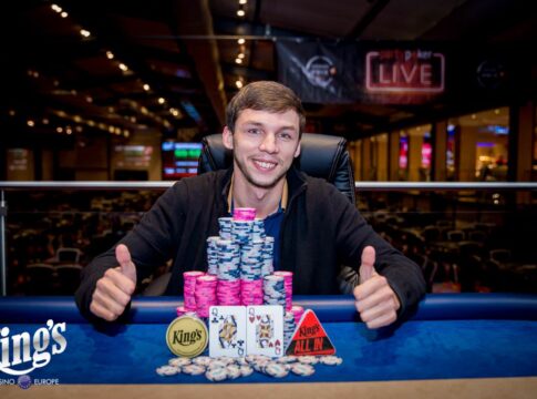 Mykola Ugryniuk krallt sich den King´s Deepstack Cup für €12.710