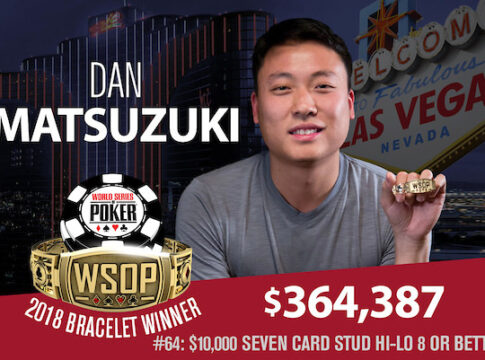 WSOP Event #64 – Dan Matsuzuki gewinnt das Stud8-Bracelet
