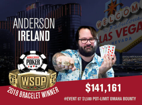 WSOP Event #67 – Anderson Ireland ringt Matt O’Donnell nieder