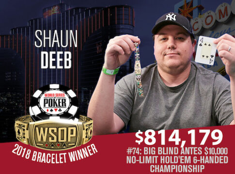 WSOP – Shaun Deeb gewinnt das $10.000 Six-Handed Championship für $814.179