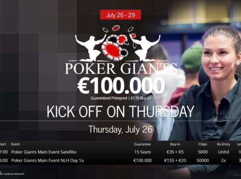 King’s Casino – Sebastian Lenz gewinnt das King’s THNL 6-max – Heute Auftakt zum €100.000 gtd Poker Giants Main Event