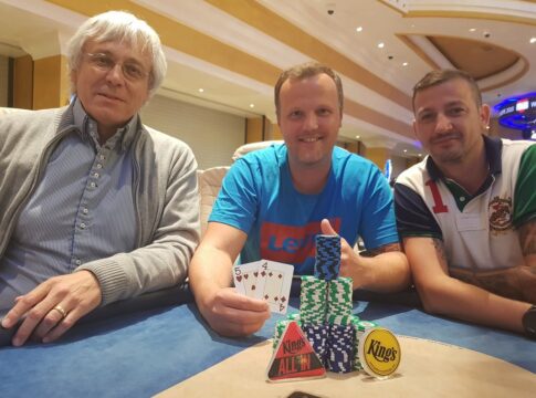 King‘s Casino – Deal zu dritt beim King’s Big Stack Turbo am Montag