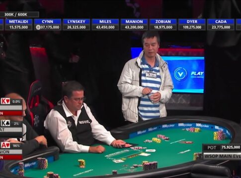 Die unfassbarste Hand des Jahres – AA vs. KK vs. KK beim WSOP Main Event