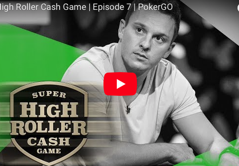 Super High Roller Cash Game mit Polk, Trickett, Colman, Kirk am Tisch