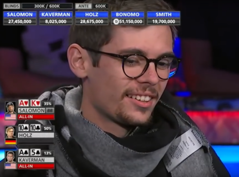 WSOP Big One – Zwei Spieler All-In und Fedor Holz callt – die Hand des Turniers!