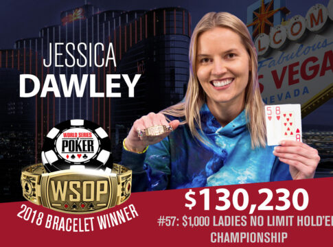WSOP #57 – Jessica Dawley schnappt sich das Ladies Bracelet