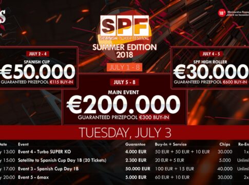Spanish Poker Festival – 213 Entries zum Auftakt des Spanish Cup im King‘s