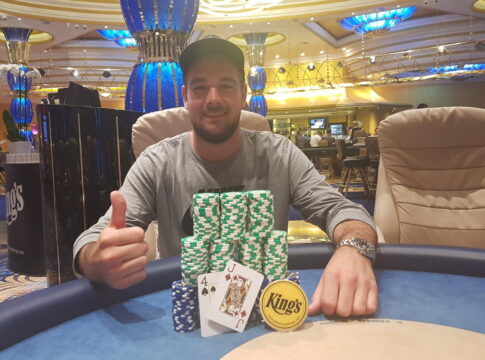 Benedikt Neuking holt sich das King´s Mega Stack Turbo am Dienstag