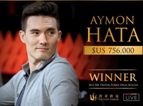 Aymon Hata gewinnt das Triton $50k Highroller Event für $756.000!