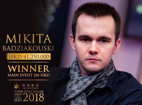 Triton Super High Roller Jeju – Mikita Badziakouski gewinnt den Main Event und räumt €4.506.594 ab!