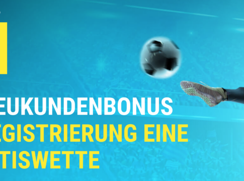 Schnapp dir den €100 Neukundenbonus von Sportwetten.de + €5 Gratiswette für deine Registrierung
