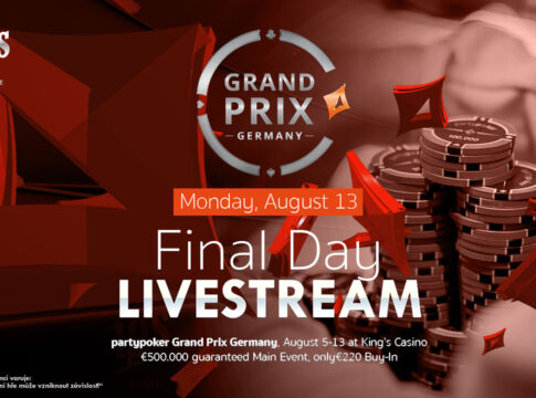 Um 13:30Uhr beginnt der Livestream vom Finale des partypoker Grand Prix Germany aus dem King’s!