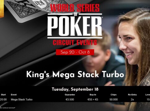 Timur Caglan spielt sich im King´s warm für das WSOP Circuit Opening am Donnerstag