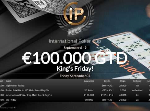 International Poker Cup – Verhaltener Start ins Main Event