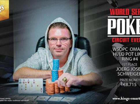 Joerg Josef Schweiger holt sich den goldenen Ring und €8.715 beim WSOP Circuit Omaha High/Low Event!