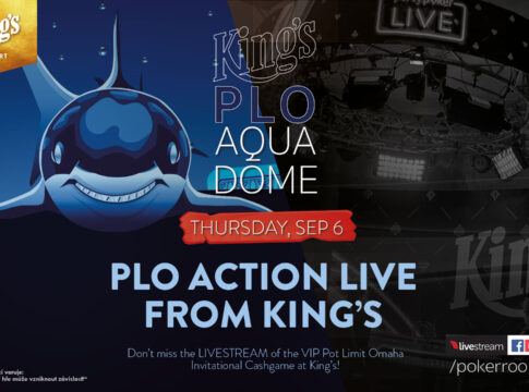 Ab 21:00 Uhr startet der PLO Aqua Dome High Stakes Cash Game Livestream aus dem King’s!