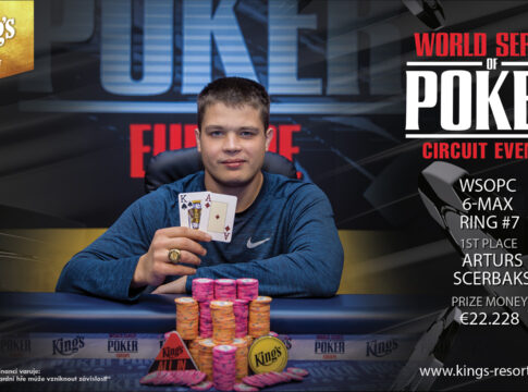 Arturs Scerbaks holt sich WSOPC Ring #7 beim 6-Max
