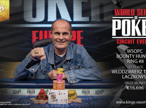 Wlodzimierz Tadeus Laczkowski ist der beste WSOP Circuit Kopfgeldjäger und schnappt sich den Ring #8 so wie €16.696!