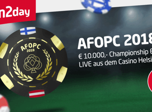 win2day Poker – Live Stream vom AFOPC 2018 Championship Event ab 18:30 Uhr