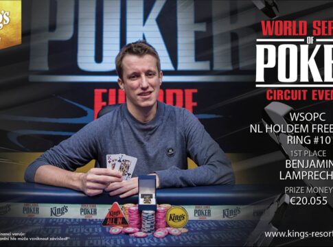 Benjamin Lamprecht holt sich Ring #10 im WSOPC NLH Freezeout Event