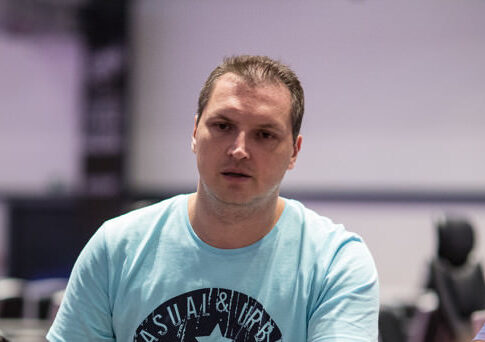 David Taborsky führt vor Christopher Puetz im Finale des WSOPC Monster Stack im King’s!