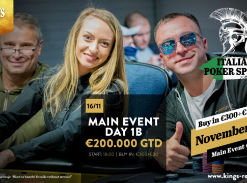 Zurückhaltender Start beim Auftakt des Italian Poker Sport Main Event