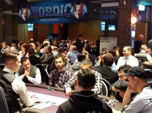 Volles Haus zum Start des Nordic Poker Festivals in Schenefeld!